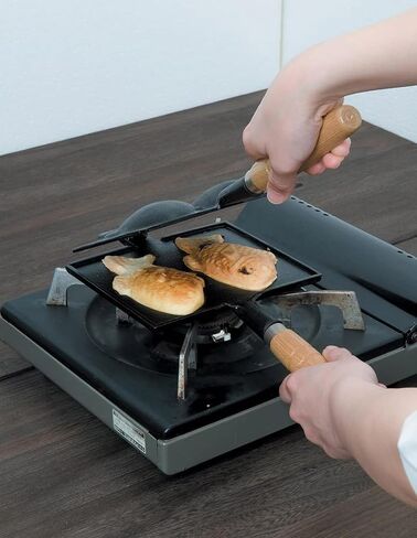 Ikenaga Iron Works Maker Taiyaki ، Casting Iron ، مكملات الحديد in Saudi Arabia
