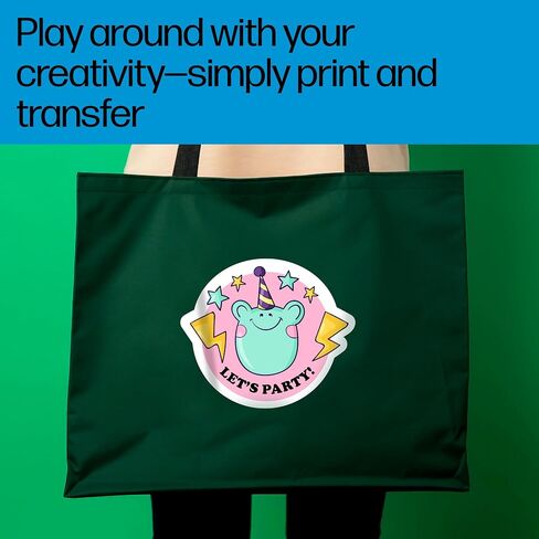 HP Iron-On Transfers for Light Fabric, 8.5 x 11 in. (216 x 279 mm), 20 sheets in Saudi Arabia