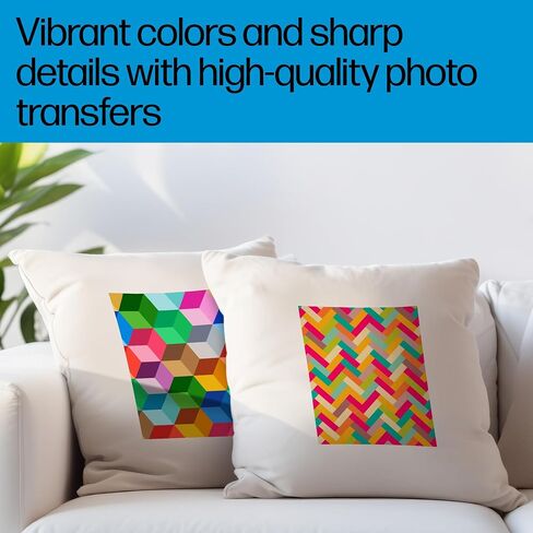 HP Iron-On Transfers for Light Fabric, 8.5 x 11 in. (216 x 279 mm), 20 sheets in Saudi Arabia