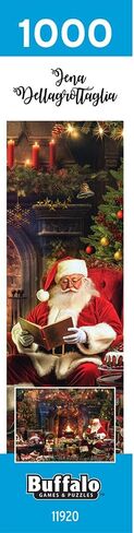 Buffalo Games - Country Life - Santa at Home - 1000 قطعة بانورامزو للألغاز للبالغين - اللغز الصعبة مثالية لليالي اللعبة in Saudi Arabia