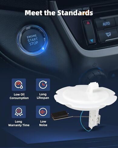 ECCPP Electric Fuel Pump Module Assembly w/Sending Unit Replacement for Hyundai Accent for Kia RIO RIO5 2006 2007 2008 2009 2010 2011 L4 1.6L E8730M in Kuwait