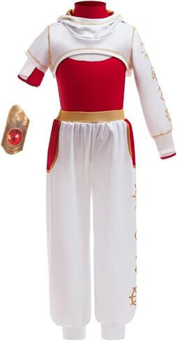 Zombies 4 Nova Costume for Girls Fancy Dress with Cropped Hoodie,T-Shirt,Skirt,Wristband in Kuwait