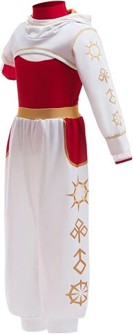 Zombies 4 Nova Costume for Girls Fancy Dress with Cropped Hoodie,T-Shirt,Skirt,Wristband in Kuwait