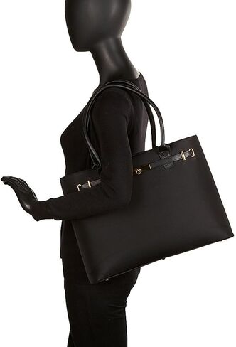 WIB Thoroughbred Laptop Tote - Black in Saudi Arabia