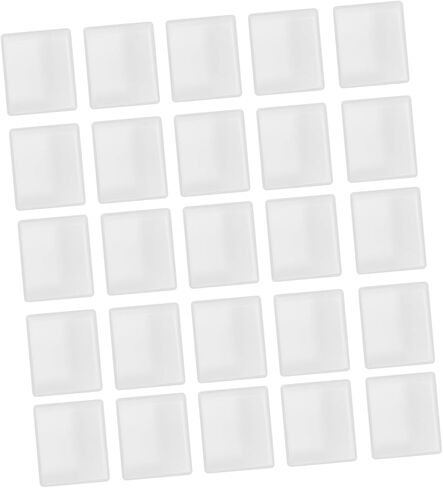 Gadpiparty 50pcs ألوان مائية نصف المقاليات أحواض ألوان مائية فارغة لإعادة تعبئة الفنانين الأولاد والبنات in Saudi Arabia