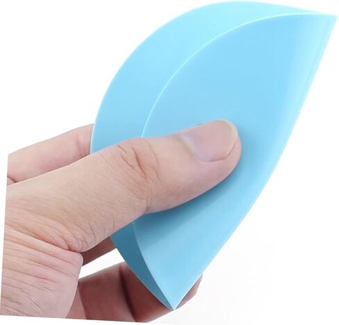 NoLitoy 5pcs السيليكون فن الظفر خلط لوحة صينية خلط للجلد البولندية تصميم خفيفة الوزن أسود الورد الأحمر الأرجواني الأزرق للأظافر و DIY in Kuwait