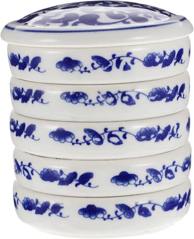 Uonlytech Blue White Palette Ceramic Paint Mutrays Mugh Materclor Mutray in Kuwait