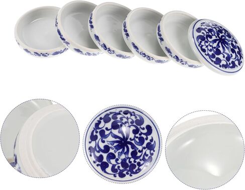 Uonlytech Blue White Palette Ceramic Paint Mutrays Mugh Materclor Mutray in Kuwait