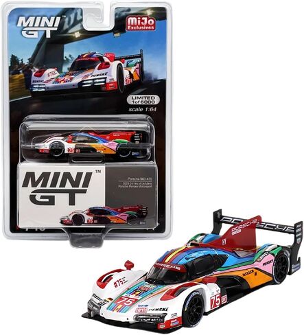 Diecast Model Car Compatible with Mini GT 1:64 Porsche 963#75 Porsche Penske Motorsport 2023 24 Hrs of Le Mans Limited Edition MGT00740 in Saudi Arabia