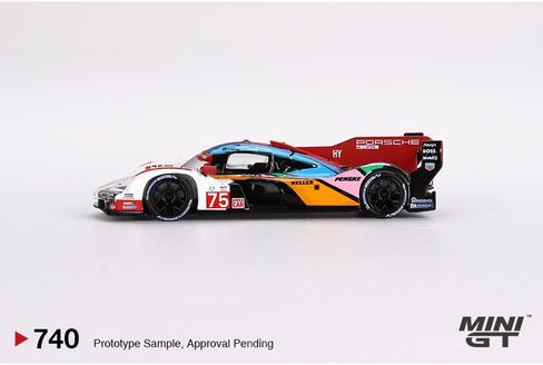 Diecast Model Car Compatible with Mini GT 1:64 Porsche 963#75 Porsche Penske Motorsport 2023 24 Hrs of Le Mans Limited Edition MGT00740 in Saudi Arabia
