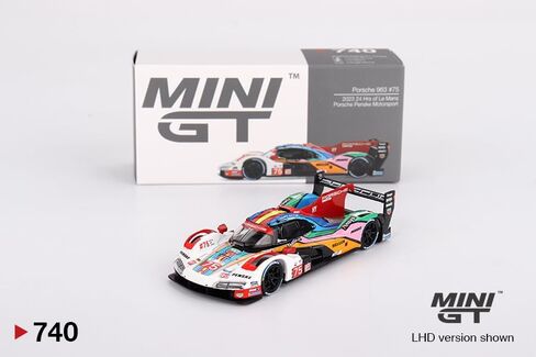 Diecast Model Car Compatible with Mini GT 1:64 Porsche 963#75 Porsche Penske Motorsport 2023 24 Hrs of Le Mans Limited Edition MGT00740 in Saudi Arabia