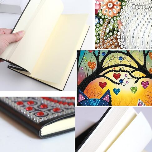 DIY Diamond Painting Notebook Kit, Theme of Pets, Special Shaped Diamond Art Notebook Journal Sketchbook for Writing & Drawing in Saudi Arabia