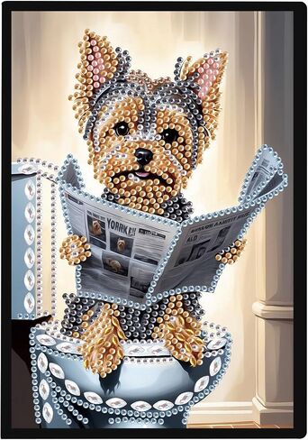 DIY Diamond Painting Notebook Kit, Theme of Pets, Special Shaped Diamond Art Notebook Journal Sketchbook for Writing & Drawing in Saudi Arabia