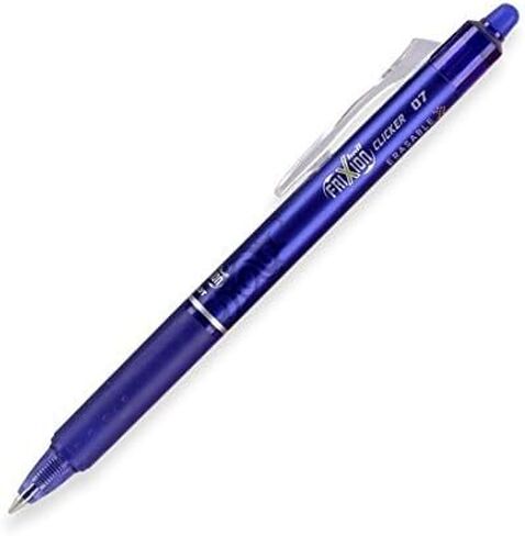 Pilot FriXion Clicker Retractable Erasable Gel Pens, Fine, Red, Blue, Black, 12 Pens in Saudi Arabia
