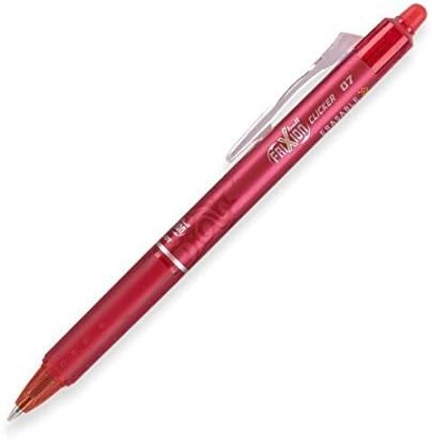 Pilot FriXion Clicker Retractable Erasable Gel Pens, Fine, Red, Blue, Black, 12 Pens in Saudi Arabia