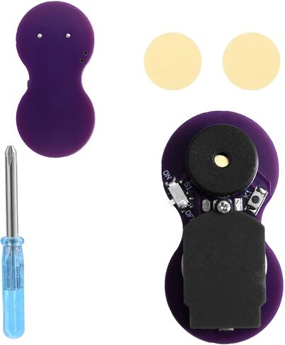 Prank Cricket Noise Maker, Figure 8 Appearance with 16 Sounds Cricket Noise Generator with Buzzing Sound Hidden Beeping Device Machine for Party Office Home School Car(Purple) in Saudi Arabia