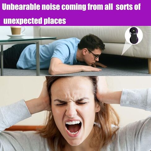 Prank Cricket Noise Maker, Figure 8 Appearance with 16 Sounds Cricket Noise Generator with Buzzing Sound Hidden Beeping Device Machine for Party Office Home School Car(Purple) in Saudi Arabia