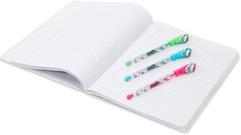 Hello Kitty Gel Pen Set - 6 Pc Sanrio Writing Instruments Gift Bundle for Kids Plus Stickers, More Writing Set for Kids, Girls in Saudi Arabia
