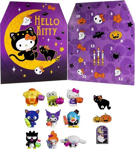 Hello Kitty® and Friends Halloween Countdown Calendar - 9 Figures with Mix & Match Accessories - 13 Seasonal Surprises - Ages 6+ in Saudi Arabia