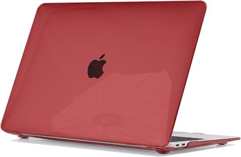 Compatible with 2022 2021 2020 2019 2018 2017 2016 MacBook Pro 13 inch Case M2 M1 Chip A2338 A2289 A2251 A1706 A1989 A2159 Cover, Plastic Hard Shell Case Keyboard Cover Screen Film, Crystal Pink in Kuwait