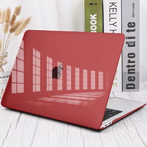 Compatible with 2022 2021 2020 2019 2018 2017 2016 MacBook Pro 13 inch Case M2 M1 Chip A2338 A2289 A2251 A1706 A1989 A2159 Cover, Plastic Hard Shell Case Keyboard Cover Screen Film, Crystal Pink in Kuwait