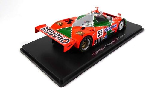 OPO 10 - 1/43 car Compatible with Mazda 787B #55 Winner Le Mans 1991 - Weidler-Herbert-Gachot - Spark 1/43 for Hachette Japan 02 in Saudi Arabia