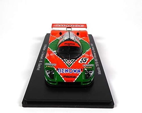 OPO 10 - 1/43 car Compatible with Mazda 787B #55 Winner Le Mans 1991 - Weidler-Herbert-Gachot - Spark 1/43 for Hachette Japan 02 in Saudi Arabia