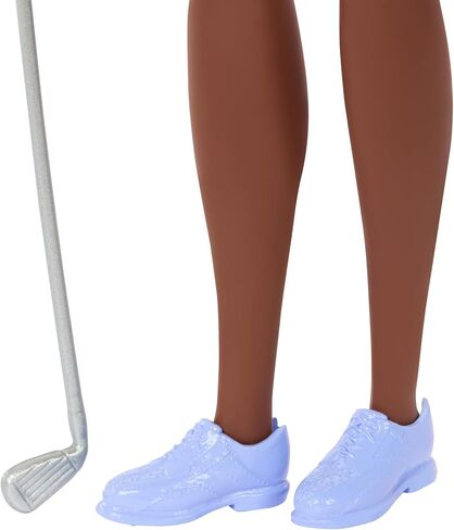 Barbie Golf Player, Brunette, Fashion Doll in Pink Golf Outfit, A Dress That Can Be Off with Sun Visor and Golf Club, JCR69 in Saudi Arabia