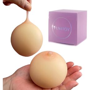 Soft Silicone Squishy Stress Ball - Funny Adult Gag Gift for Stress Relief, Perfect for Bachelor Party or Birthday Gift in Saudi Arabia