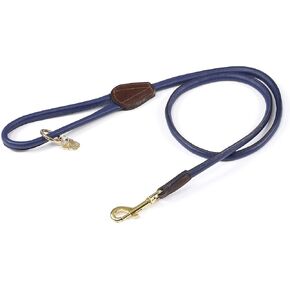 Digby & Fox Rolled Leather Dog Lead (Brown) in Saudi Arabia