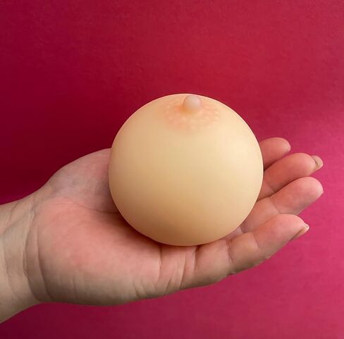 Soft Silicone Squishy Stress Ball - Funny Adult Gag Gift for Stress Relief, Perfect for Bachelor Party or Birthday Gift in Saudi Arabia
