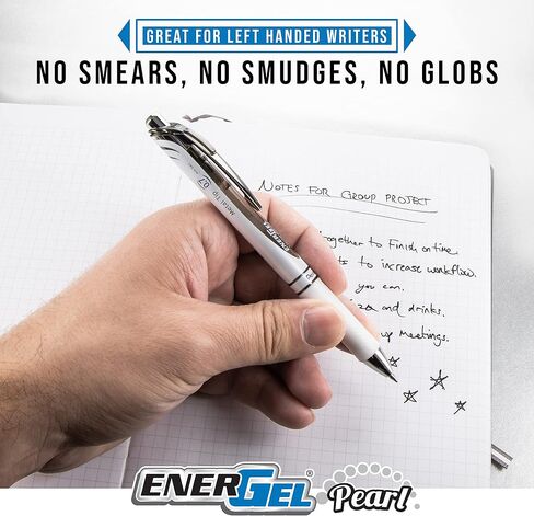 Pentel Writing Essentials 10 Pack-4 أقلام Energel Gel ، 2 Pencils Mechanical Pencils III III 0.7mm ، و 2 Hi-Polymer Clock ، و 2 Hi-Polymer Lead 0.7 مم HB in Saudi Arabia