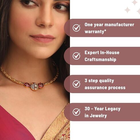 TARINIKA Sterling Silver Round Choker Necklace with Hasli-style tribal Design - Silver Chain Necklace for Women | Perfect for Ethnic occasions | Indian jewelry sets for women in Saudi Arabia