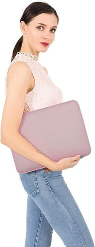 MOSISO Compatible with MacBook Air 13 inch Case 2024 2023 2022 M3 A3113 M2 A2681 Touch ID, Plastic Hard Case&Keyboard Cover&Screen Film&Pouch Compatible with MacBook Air 13.6 inch Case&Bag, Baby Pink in Saudi Arabia