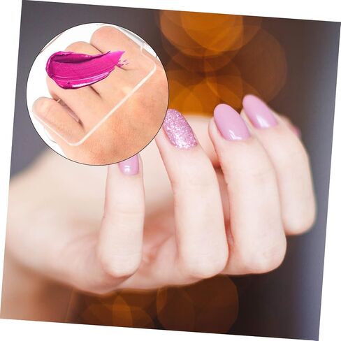 لوحة أظافر أكريليك محمولة مجموعة 2PCS Makeup Color Mixing Ranysing لمحترفي الصالون والاستخدام المنزلي in Saudi Arabia