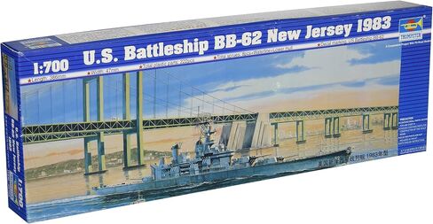 عازف البوق 1/700 USS New Jersey BB62 Battleship 1983 Model Kit in Saudi Arabia