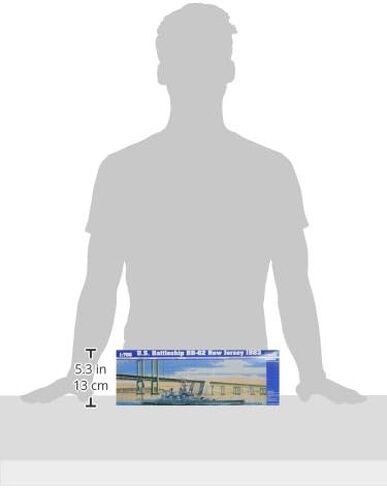 عازف البوق 1/700 USS New Jersey BB62 Battleship 1983 Model Kit in Saudi Arabia