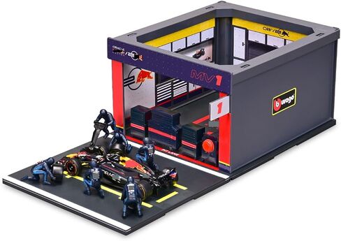 1/43 F1 RB20#1PIT STOP Series Model Mody Mode مع 6 شخصيات من طاقم الحفرة ، مركبة قابلة للتحصيل للعشاق هدية in Kuwait