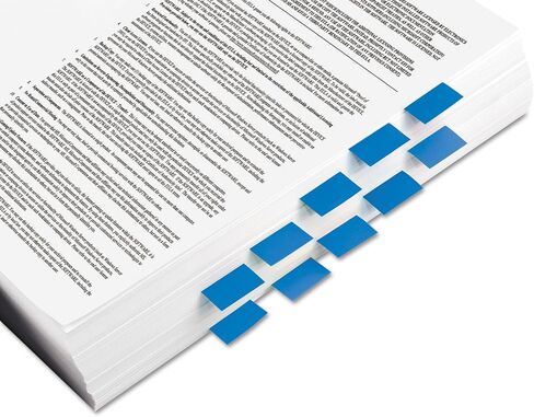 3M 680BE2 Post-It Page Flags in Dispenser, 1-Inch Size, Blue, 100 Flags/Pack in Saudi Arabia