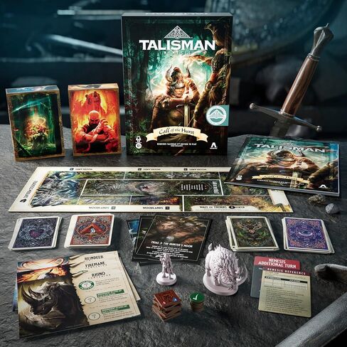 Avalon Hill Talisman Nemesis: Call of The Hunt Expansion Pack - Adventure Strategy Game - Ages 12+ - 3-6 Players - 60 mins in Saudi Arabia