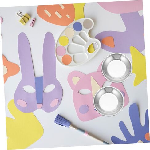NUOBESTY 10Pcs Pigment Mixing Tray Lightweight Watercolor Palette for Art School Studio Use Comfortable Grip Portable Design for Easy Painting Anywhere in Saudi Arabia