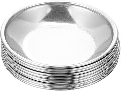 Artibetter 10pcs ألوان خلط طبق للفن صينية طلاء متينة للطلاب الفنانين من السهل تنظيف تصميم خفيف الوزن لرسم الطلاء in Saudi Arabia