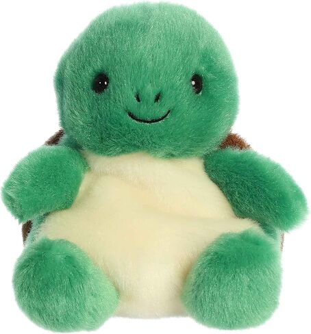 AURORA® ASODENS PALM PALS ™ HONU SEA TURTLE ™ محشوة - متعة أجنحة للأطفال وجامعي البالغين - مثالية لغرف التزيين وهدايا أعياد الميلاد - الأخضر 5 بوصات in Saudi Arabia
