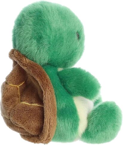 AURORA® ASODENS PALM PALS ™ HONU SEA TURTLE ™ محشوة - متعة أجنحة للأطفال وجامعي البالغين - مثالية لغرف التزيين وهدايا أعياد الميلاد - الأخضر 5 بوصات in Saudi Arabia