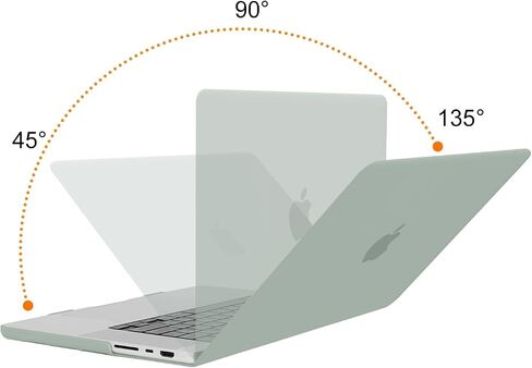 MOSISO Compatible with MacBook Pro 16 inch Case 2024-2021 M3 A2991 M2 A2780 M1 A2485, Neoprene Sleeve Bag&Plastic Hard Cased&Keyboard Cover&Screen Protector&Storage Bag, Antique Green in Saudi Arabia