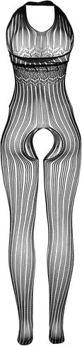 Men's Soft One Piece Bodystockings Fishnet Lace Jumpsuits for Men One Size Lingerie Nightgown Fishnet Bodysuit in Saudi Arabia