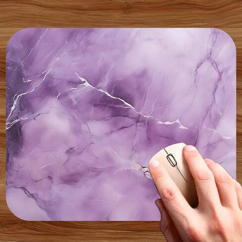 Pink Marble Agate Mouse Pad Mat Mousepad for Desk Computer Laptop PC Gaming Home or Office Gift Marbled Abstract (Pink 2 MP42) in Saudi Arabia
