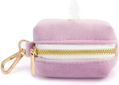 Lavender Velvet Dog Set, Luxury Outfit with Cute Collar, Chest Harness, Leash – Tailored for for Small, Medium, and Large Breeds, Complete with A Stylish Bow Tie and Exclusive Dog Poop Bag (XS) in Saudi Arabia