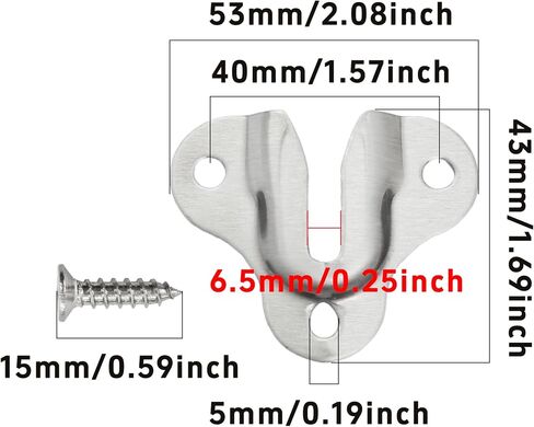 30pcs شماعات ثقب المفتاح الأسود غير اللامع ، لوحات شنقا حائط مفتاحية واحدة للمرايا ، إطارات الصور ، رفوف المعطف ، الألواح الخشبية in Kuwait