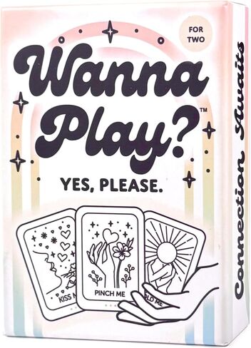 Wanna Play?™ Couples Card Game – Playful Date Night Idea & Romantic for Couple, Couples Game for Him or Her, Valentine’s Day Gift or Just Because in Saudi Arabia
